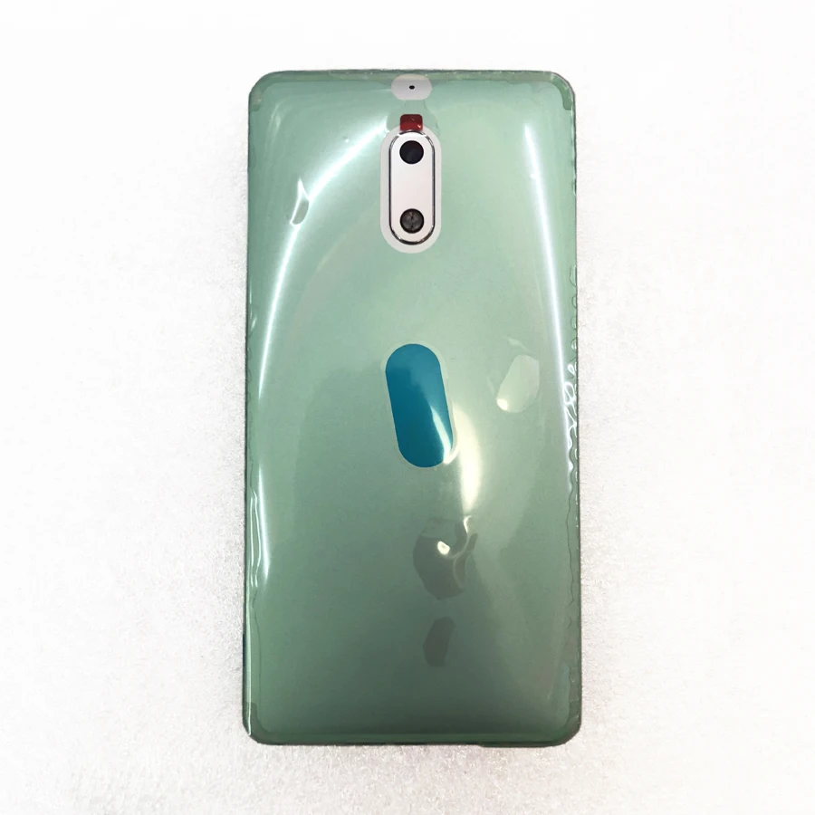 White Оригинальная металлическая батарея для Nokia 6 TA-1021 1033 1000 1003 1025 1039 задняя крышка редкий Корпус задняя крышка Запасные части - Цвет: White