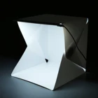 Gosear 22x24x24 см складной светодиодный шатер для фотостудии, фотография-фон светильник, коробка, освещение, световой короб, светильник, ing аксессуары для софтбокса, комплект