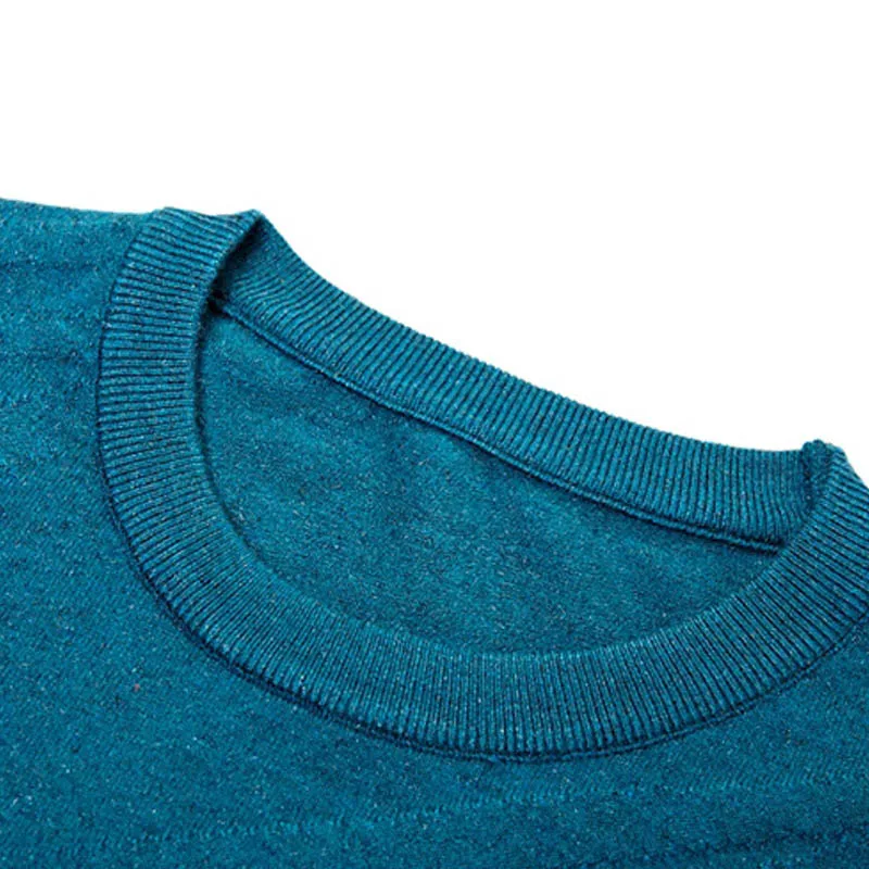YUSHU 2019 New Autumn Winter Sweaters O-Neck Slim Fit Pullover Men Breathable Solid Color Clothing Jumpers Knitwear | Мужская одежда