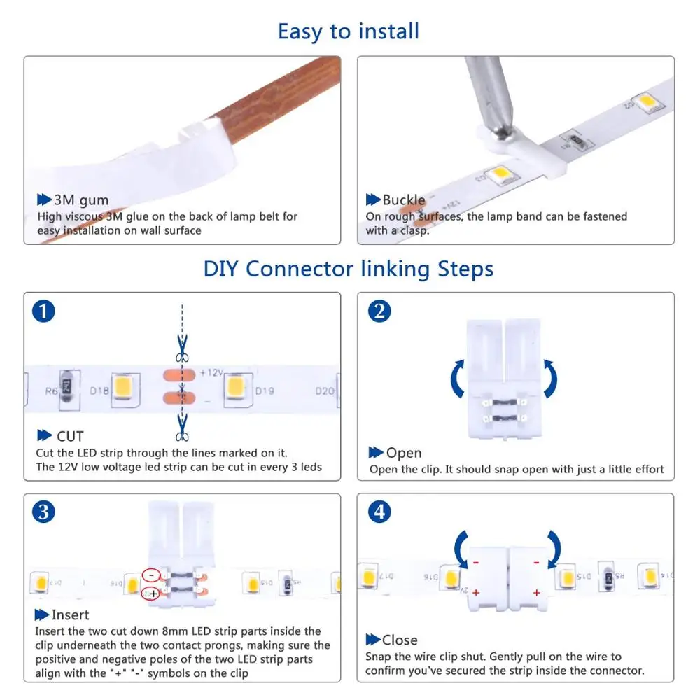 Светодиодная ленсветильник с регулируемой яркостью теплый белый свет не