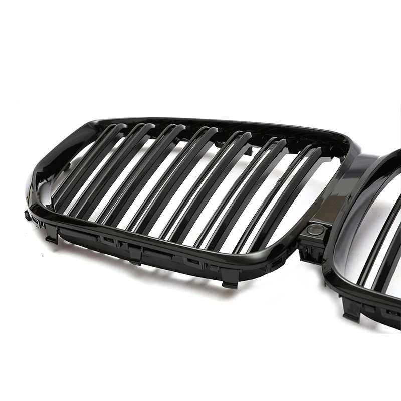 Car Front Bumper Kidney Grill Double Slat Gloss Black Grille For BMW X5 Series G05 2018-2020 Auto Accessories Replacement Part | Автомобили