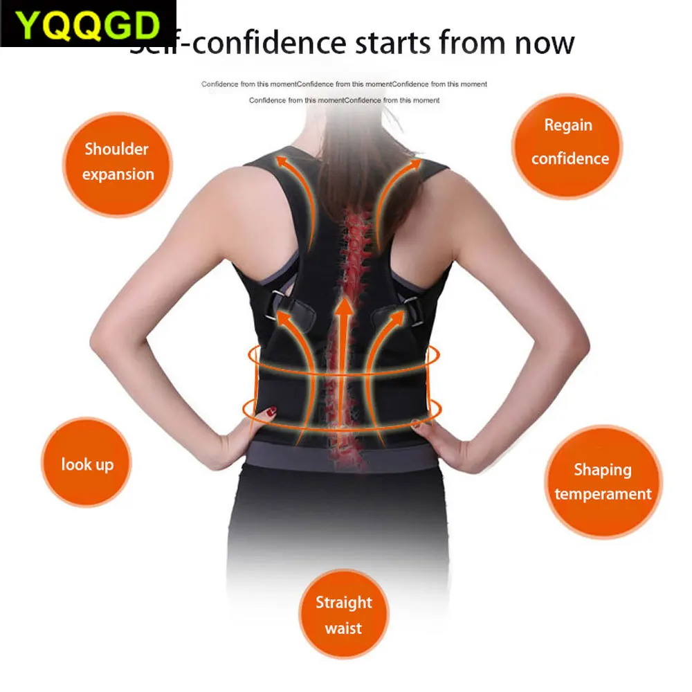 1Pcs Hunchback Correction Belt Orthopedic Correcting Chest Back Braces Posture Corrector Support for Men and Women. | Красота и