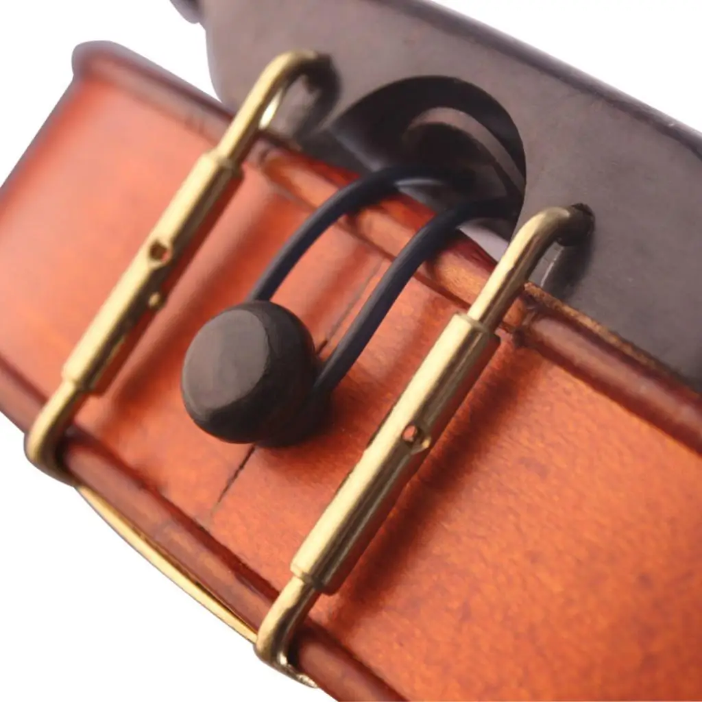 

Black Ebony Violin Fasten Tailpiece Tail Nail for 3/4 4/4 Violin Accessory