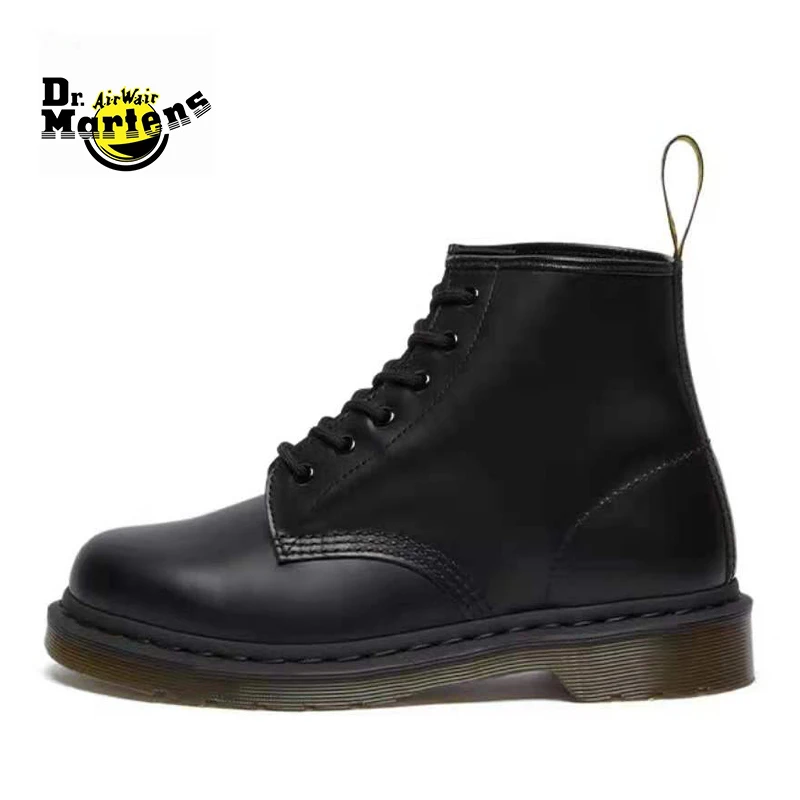 Мужские и женские полуботинки Dr.Martens 6 Eyes Doc Короткие унисекс Нескользящие из