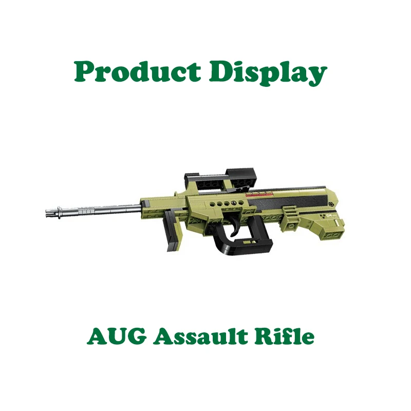 Строительные блоки Hipac 202 шт. Desert Eagle AUG Rifle AWM подарки для мальчиков игрушки детей