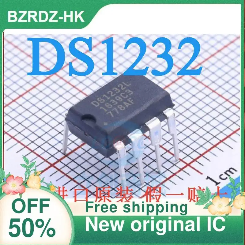 

1-20 шт. DS1232LP DIP-8 новый оригинальный IC