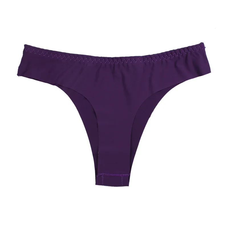 Женское невидимое нижнее белье бесшовные трусики из хлопка и спандекса с низкой