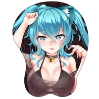 sexy mouse pad anime 3d breast enhancement mouse pad wrist rest silicone creative mouse pad hand rest