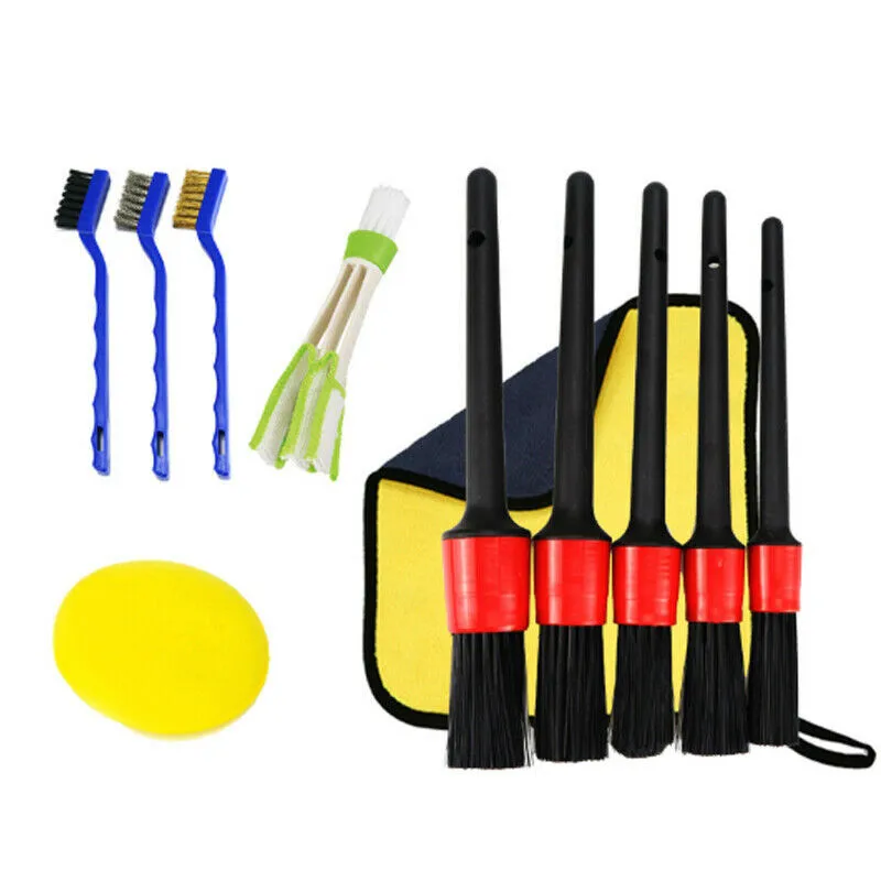 

11Pcs Cleaning Kit 20/22.5/23/23/23cm Car Detailing Brush High Quality