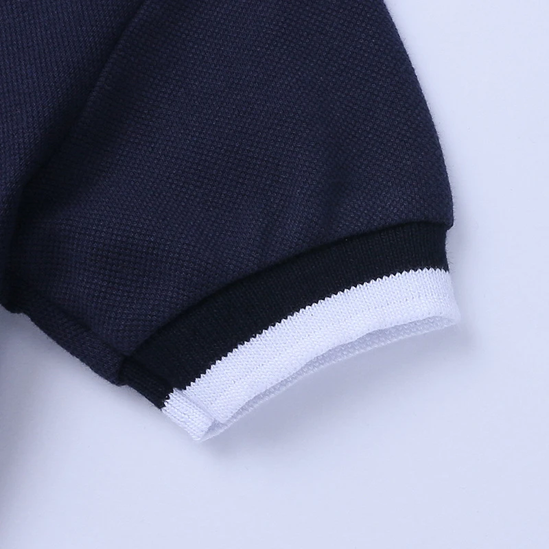 

British style summer new boy suit cotton shirt short-sleeved romper 6~24 months boy gentleman one-piece romper baby clothes