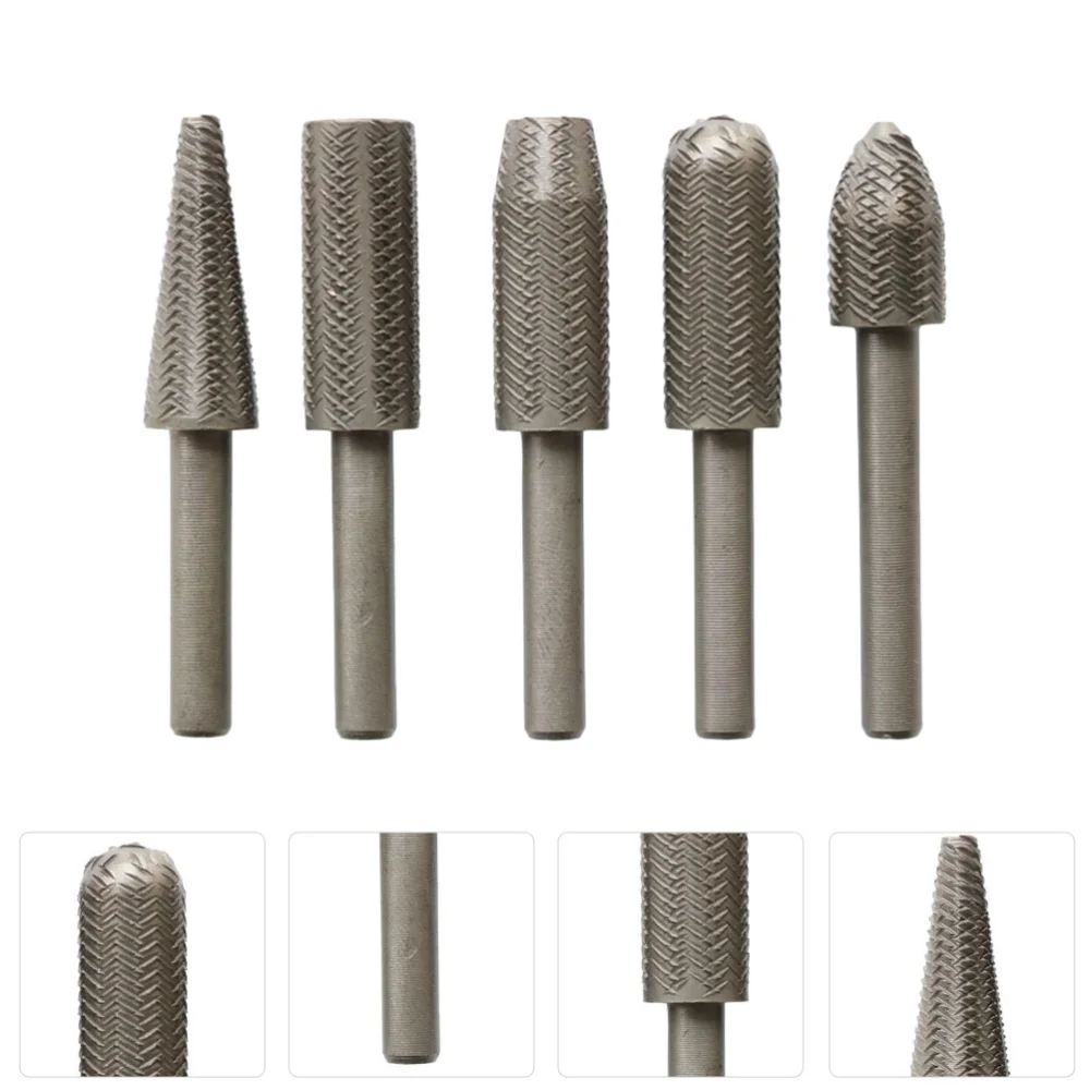 

1 Set Grinding Head Rotary File Steel Rotary Cutter File Grinder Grinding Head