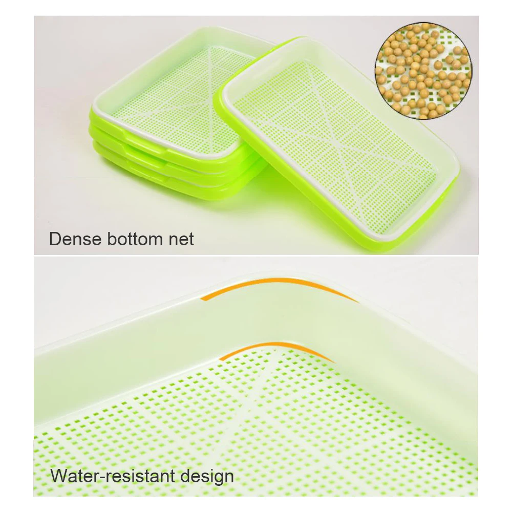 2 шт. завод лоток питомник двухслойная беспочвенная Гидропоника для рассады