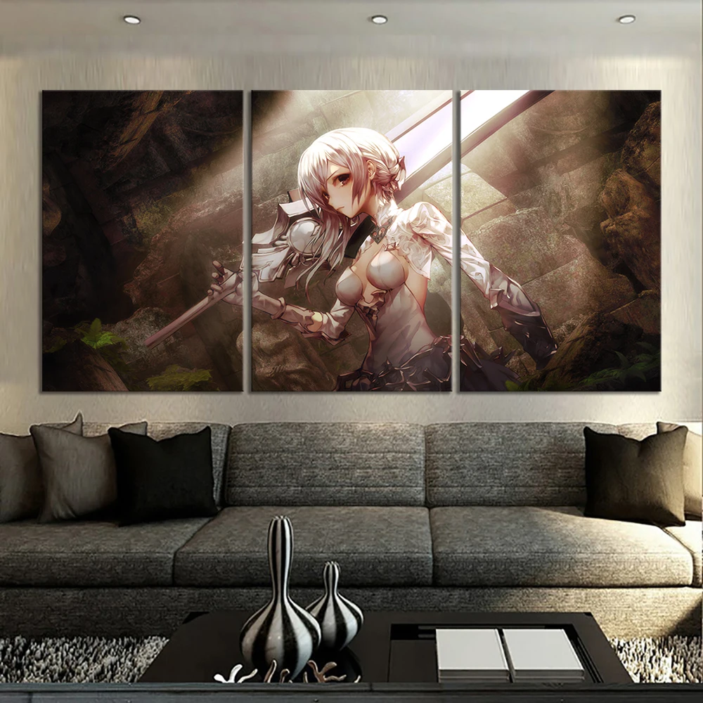 HD фантазия аниме девушка картина Белоснежка SINoALICE видеоигры художественная