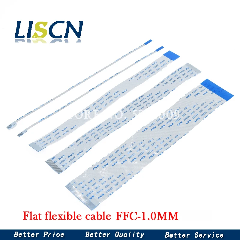 10 шт. плоский гибкий кабель FFC FPC LCD AWM 20624 80C 60V VW-1 FFC-1.0MM | Обустройство дома