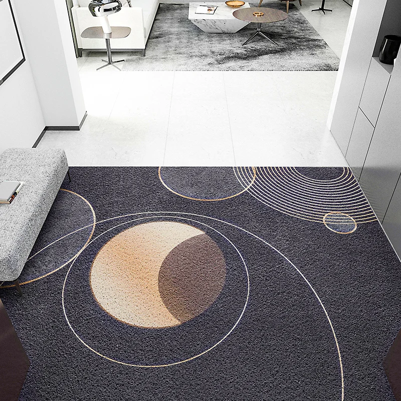 

Living Room Kitchen Mat Bathroom Mat Home Door Mats Anti-slip Dustproof Can Be Cut Custom Pattern Floor Entrance Door Mat Carpet