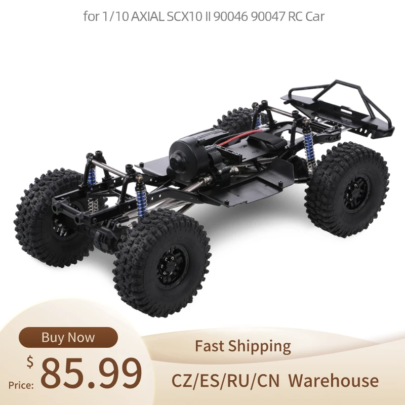 1:10 Радиоуправляемая машина 313 мм Колесная база Шасси Рама с 540 35T щеточный
