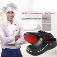 eva unisex slides non slip waterproof oil proof kitchen work cool shoes for chef master hotel restaurant slides work shoes