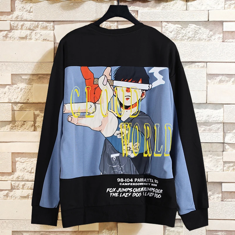 

men tops long sleeve cotton t shirt 2xl-9xl 160cm male big o-neck t shirt fat guy plus size men's Casual tees print animal