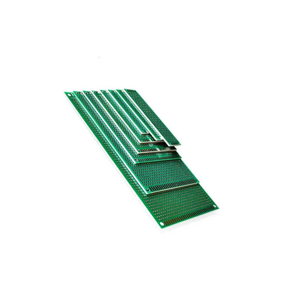 

2*8 3*7 4*6 5*7 6*8 7*9 8*12 9*15 cm Double Side Prototype Diy Universal Printed Circuit PCB Board Protoboard For Arduino DIY