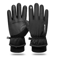 winter mens gloves cold waterproof touch screen gloves thick outdoor warm thermal fleece running motorcycle gloves women