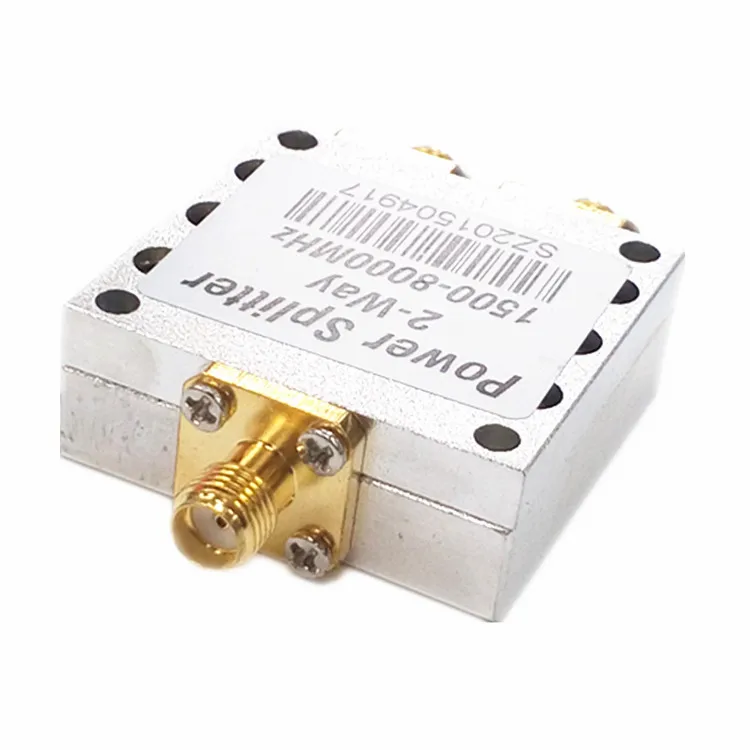 

SMA female microstrip two power splitter one minute two 1.5-8G power splitter base station combiner 1500-8000M