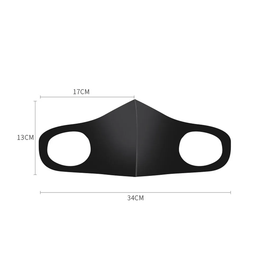 

20PC Anti-Dust PM 2.5 Filter Face Masks Replaceable Face Mouth Cover Masks Outdoor protective Mondmasker Halloween Cosplay Mask