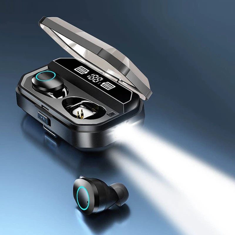 Беспроводные наушники Bluetooth 5 0 Наушники Цифровой ligence светодиодный дисплей