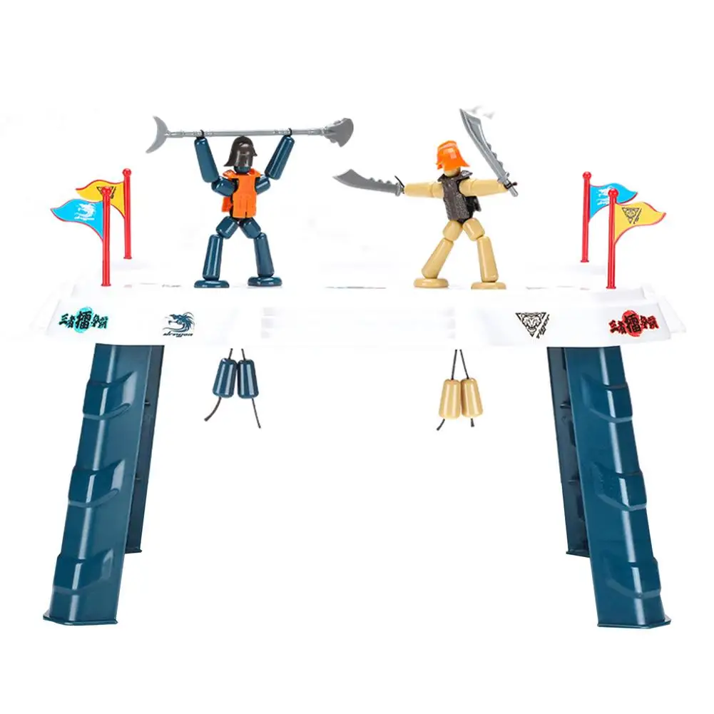 

2021 Снижение напряжения двухигровая Боевая игрушка бамбуковый секционный человек двухигровая Интерактивная PK-игра для детей и взрослых