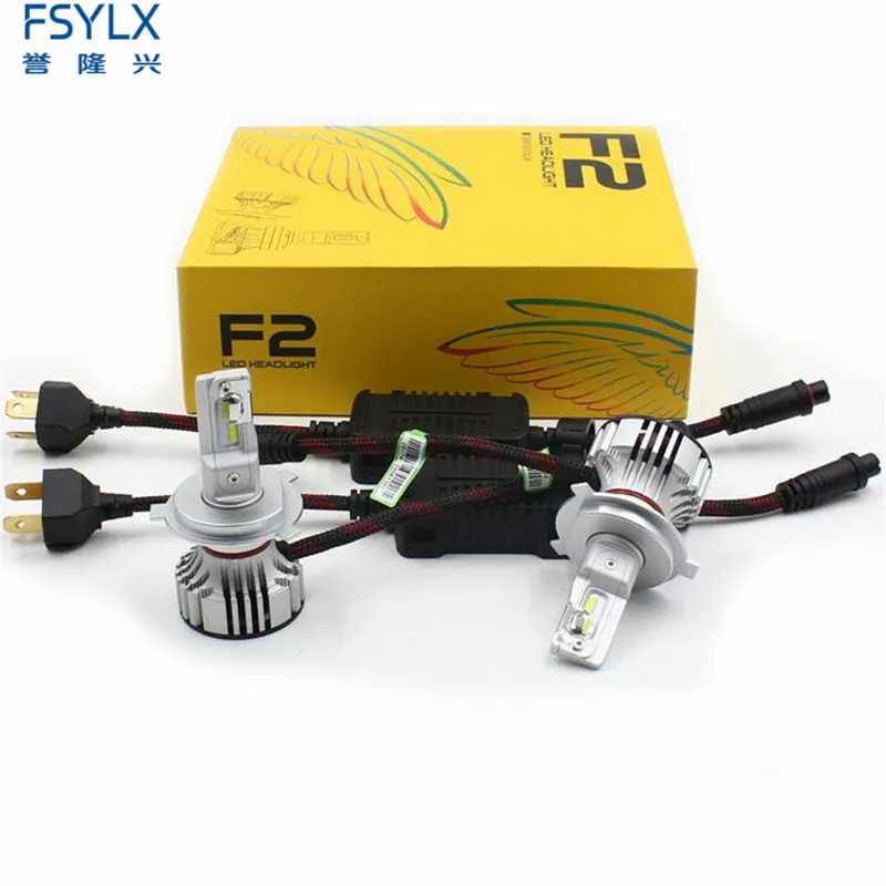 72W фары для 12000LM F2 H4 H7 H8 H11 h13 автомобиля светодиодный фары для шарика противотуманного фонаря F2 H7 H11 H8 9005 9006 H1 880 фары для автомобиля Kit противотуманные фары