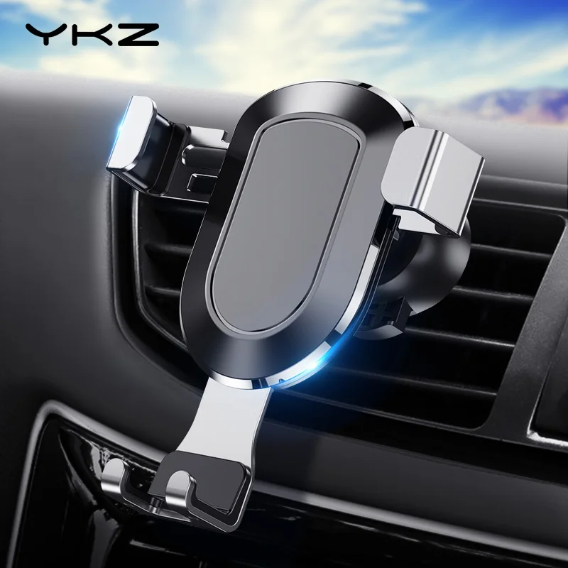 YKZ Автомобильный держатель для телефона на магните с металлическим автоматическ