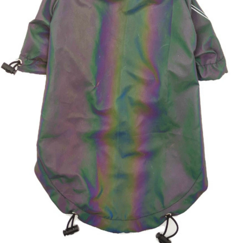 

Reflective Dog Raincoat Fashion Colorful Dog Clothes French Bulldog Windbreaker Yorkie Waterproof Dog Coat For Pug Pets Clothing