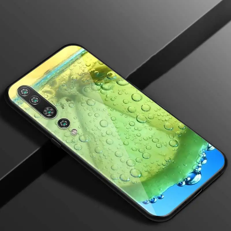 

Summer Fruit Sweet For Xiaomi Mi Note 10 Ultra 5G 9 SE 8 A3 A2 A1 6X Poco M2 Pro Play F1 Lite 5G Bright Black Phone Case