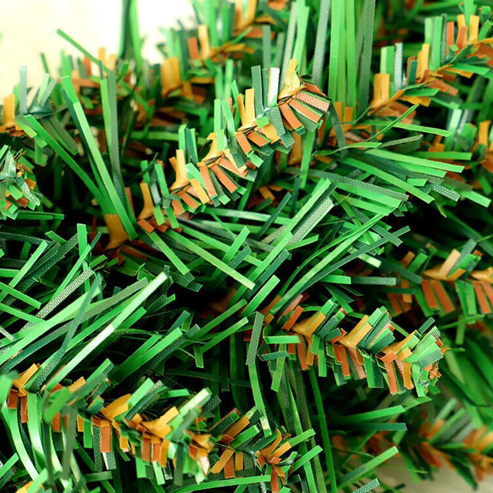 Искусственная Рождественская цветочная гирлянда из сосны 30 см подвесное