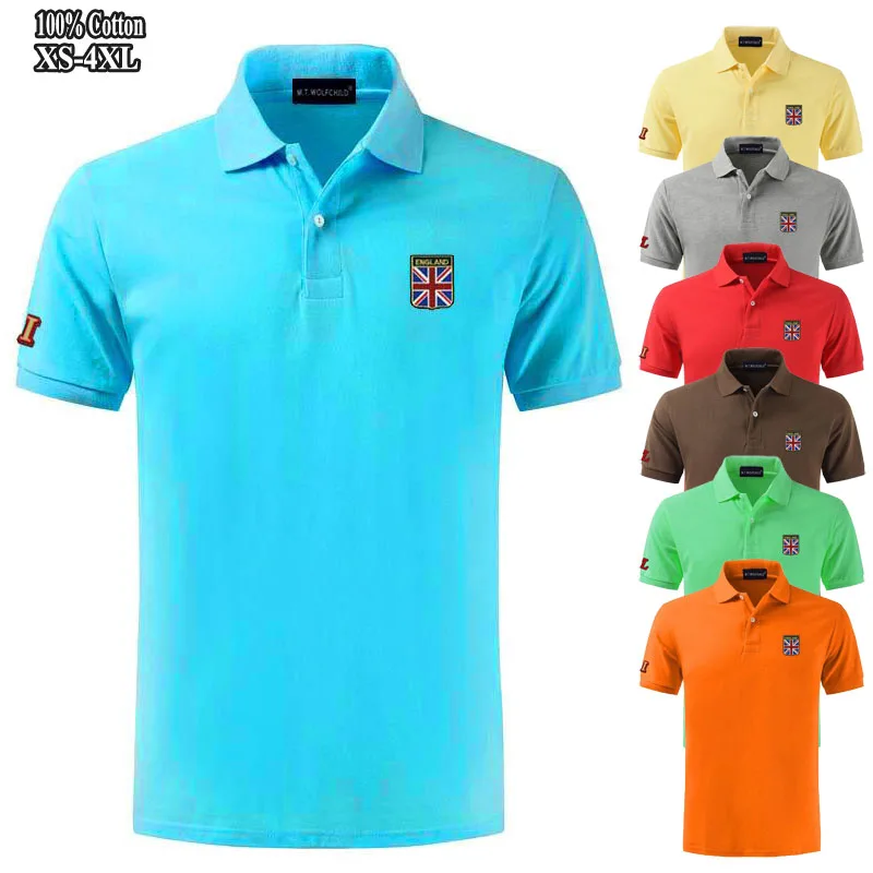 Мужская рубашка-поло из натурального хлопка с коротким рукавом - - Цена: 1847.84