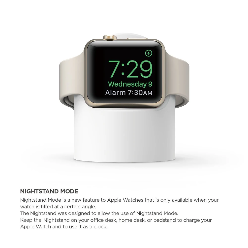Подставка для часов Apple Watch iWatch 5 4 3 2 1 аксессуары apple watch 44 мм 40 42 38 черный и белый