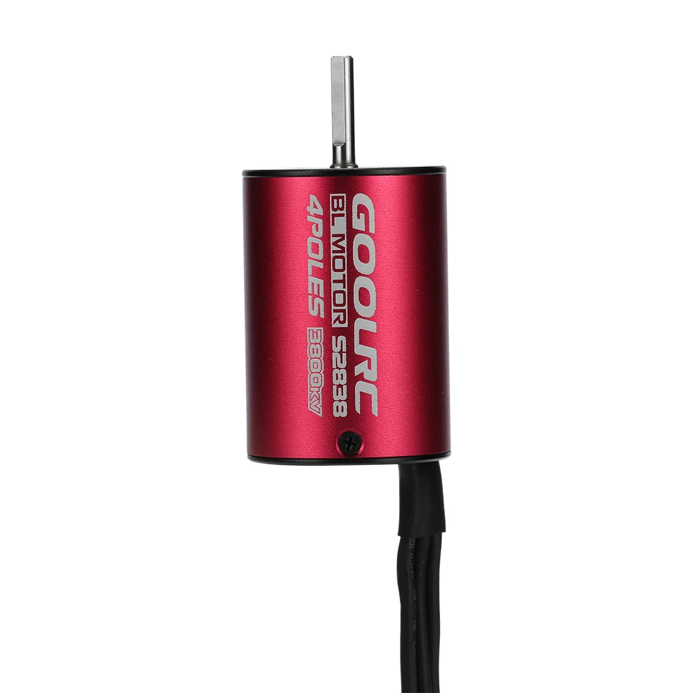 Бессенсорный бесщеточный двигатель GoolRC S2838 3800KV для радиоуправляемого автомобиля