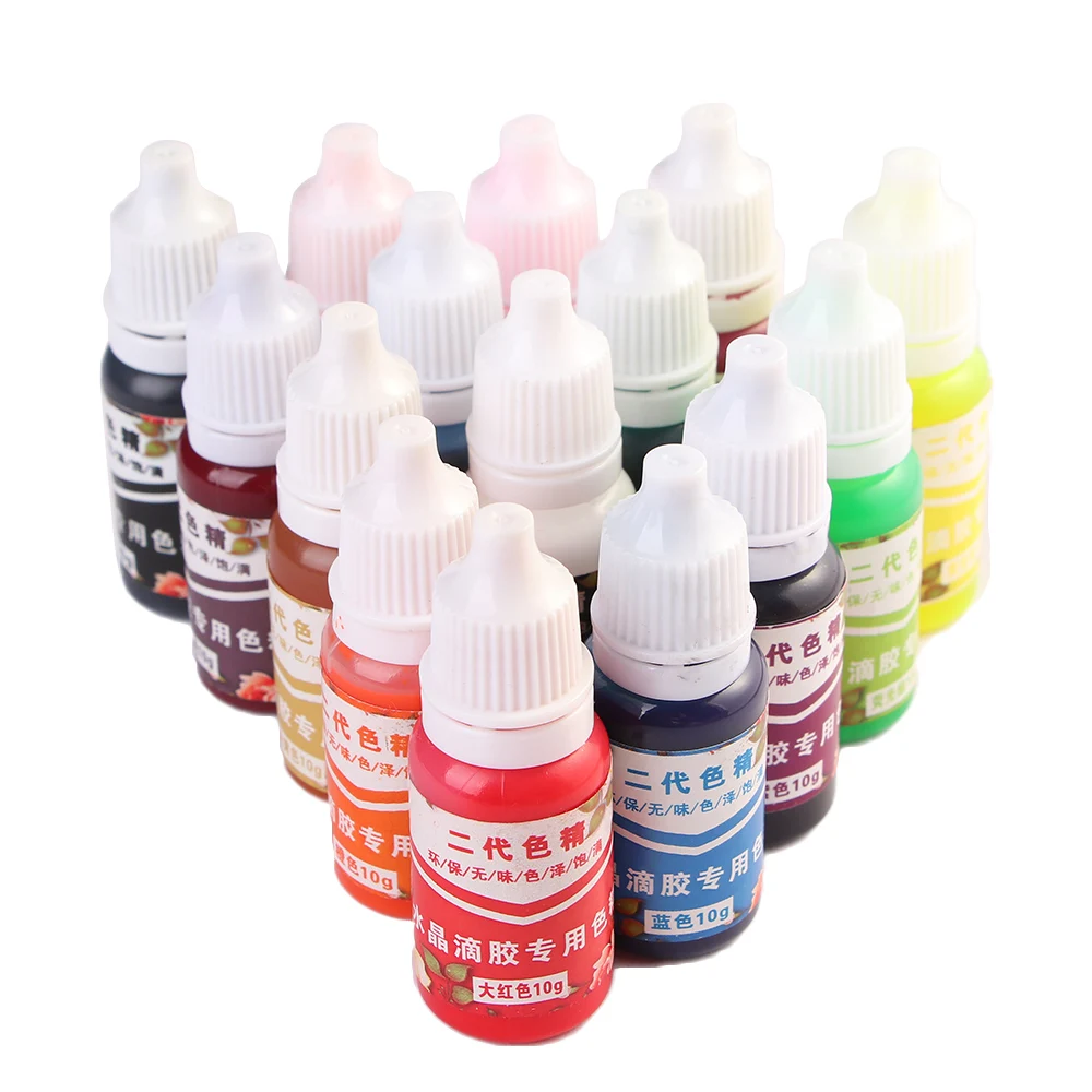 Пигмент для эпоксидной смолы 10 мл 15 цветов|Инструменты и оборудование украшений|
