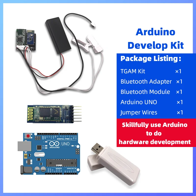 Модуль STM32 TGAM для Arduino комплект разработки EEG датчик мозговой волны с TGAT1
