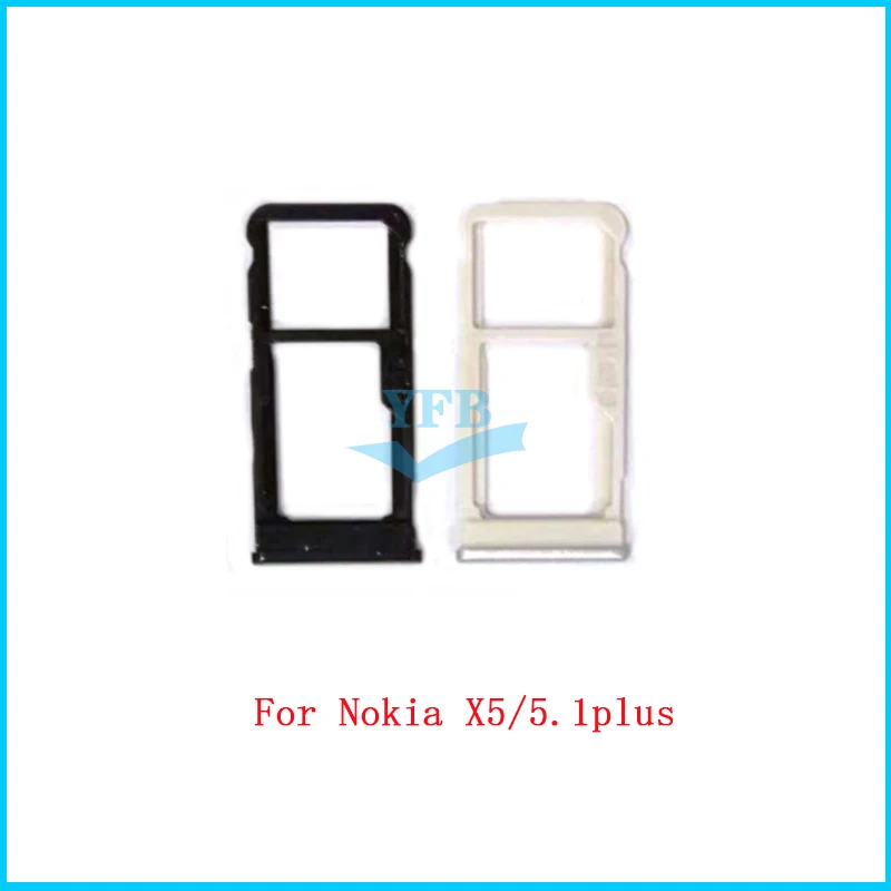 Адаптер для sim карт Nokia X5 5 1 Plus держатель лотка слот карты запасные части|Адаптеры