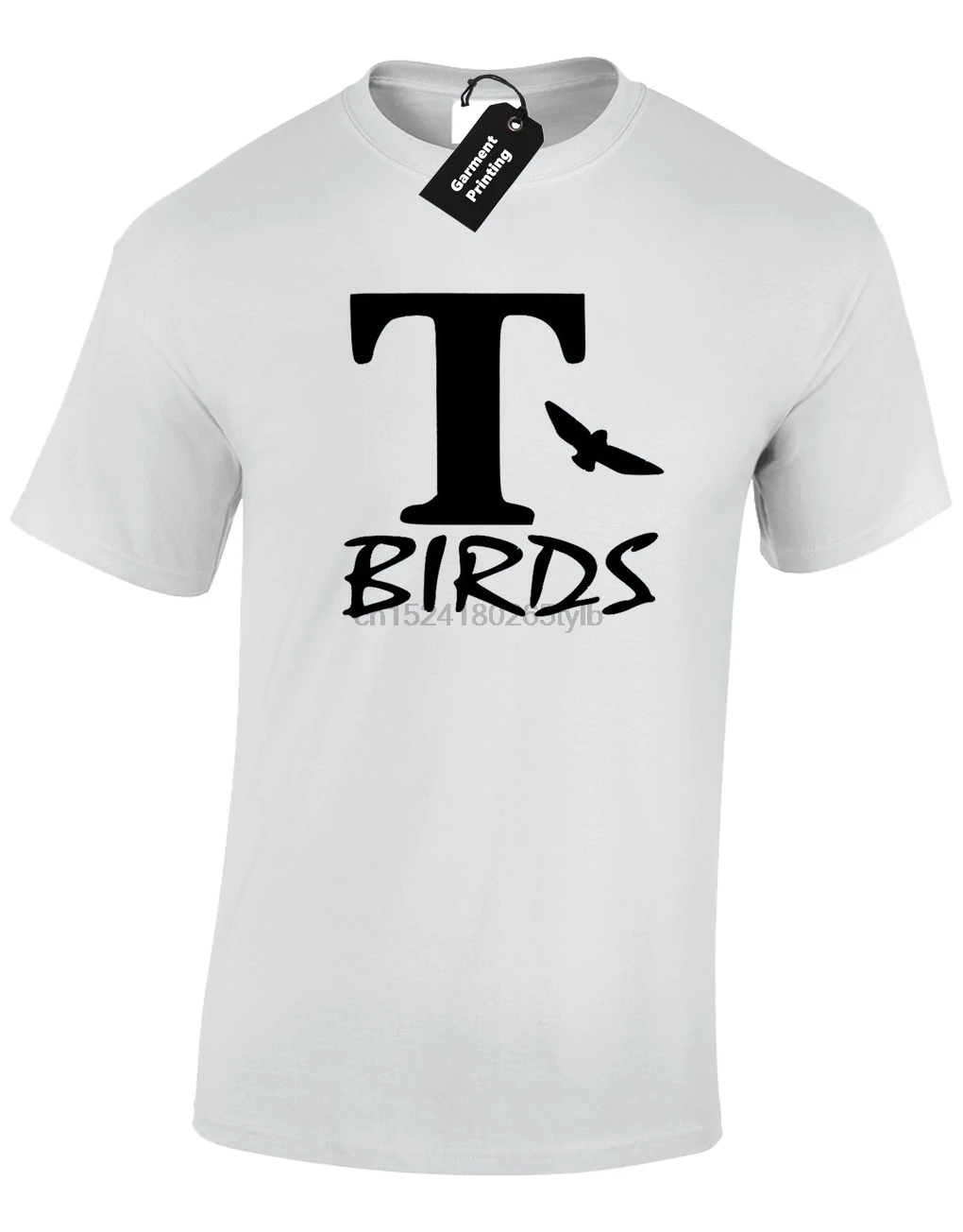 T BIRDS Мужская футболка крутая Ретро смазка Траволта дизайн фильм Классический S 5XL|