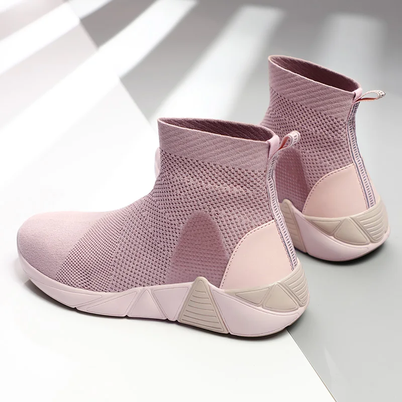 Женские кроссовки носки обувь для бега трендовая дышащая уличная спортивная