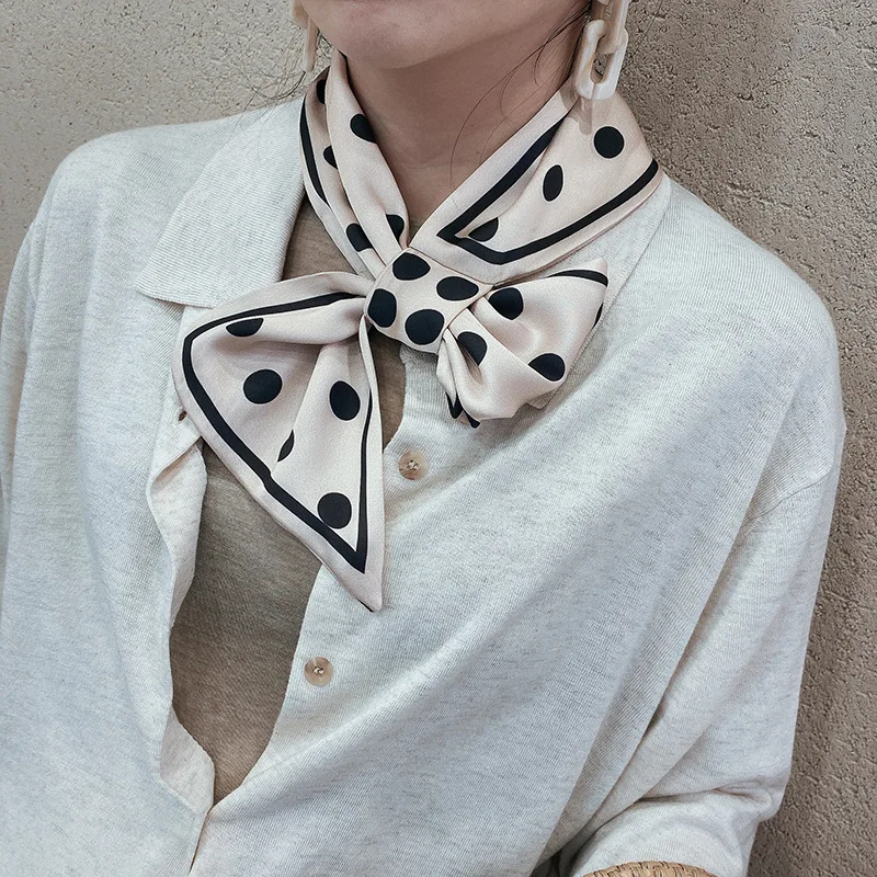 Женский шелковый шарф с пряжкой Яркий Декоративный шифоновый хиджаб в голубую