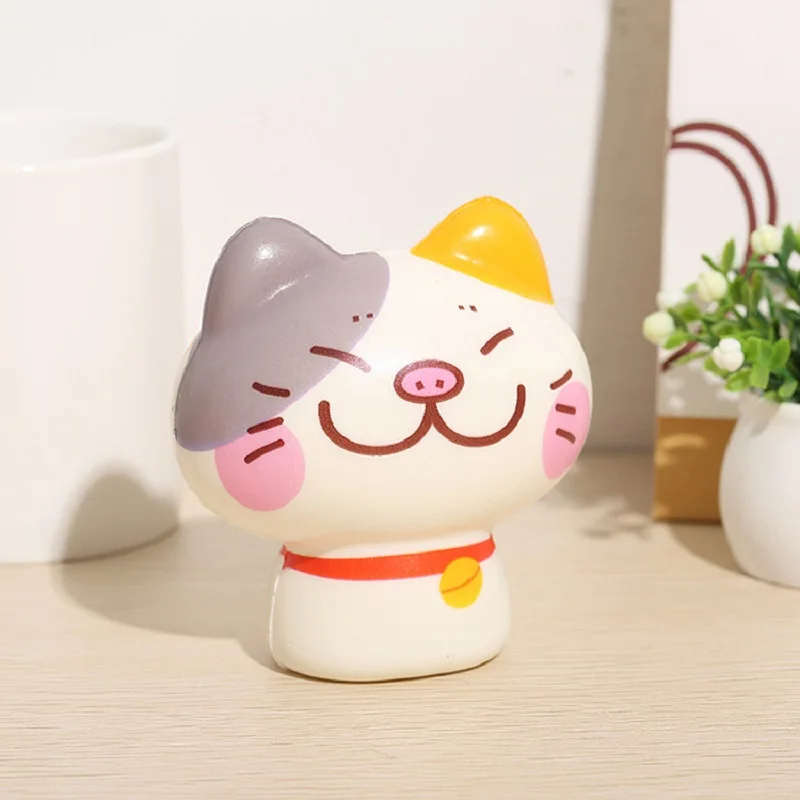 

Kid Antistress Squishy Hamburger Milkshake Stress Relief Anti-stress Surprise Jokes Squish Slow Rising Gift Squshy Burger Cat To