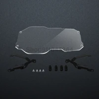 new motorcycle headlight lens grille guard cover transparent for bmw r1200gs r1250gs lc adv r 1250 1200 gs adventure 2013 2020
