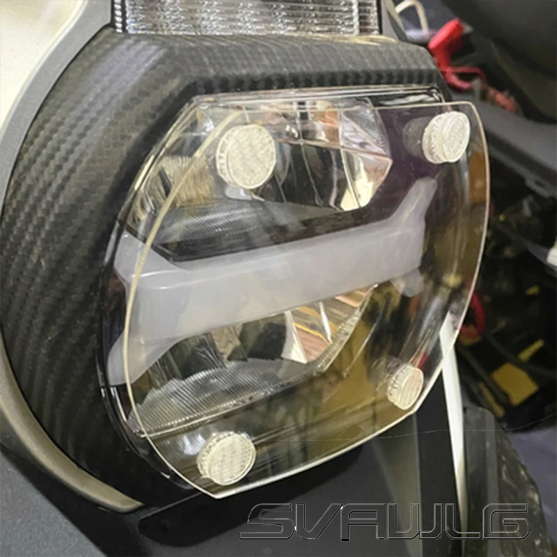 Защитная панель для мотоциклетных фар акриловая крышка объектива аксессуары LIFAN