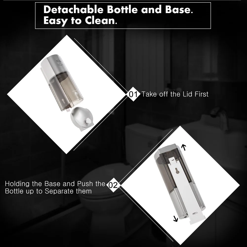 Настенный автоматический дозатор мыла CHUANGDIAN диспенсер для жидкого