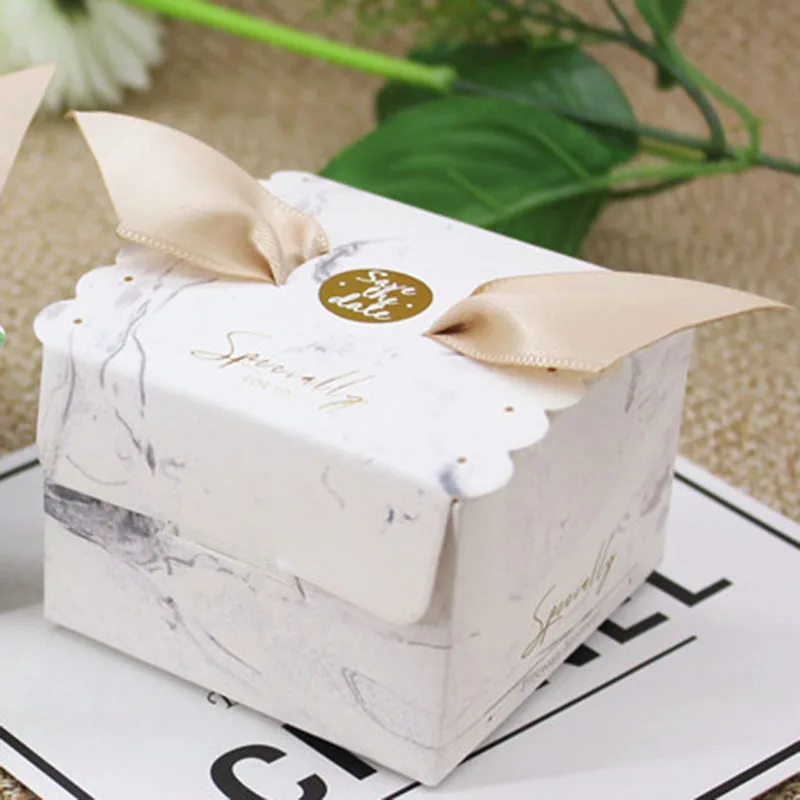 Коробка для конфет Angel Свадебная подарочная коробка красивая бумага сумки