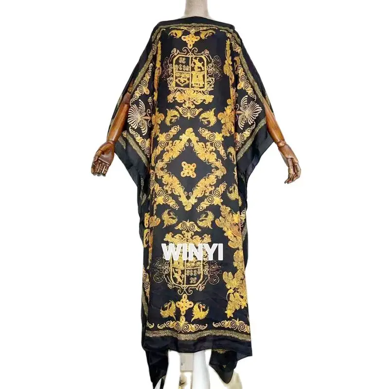 

Middle East 2021 dames Boho Maxi Floral Summer long Sleeve robe foulard Holiday Beach Sundress Party evening sexy long Dress