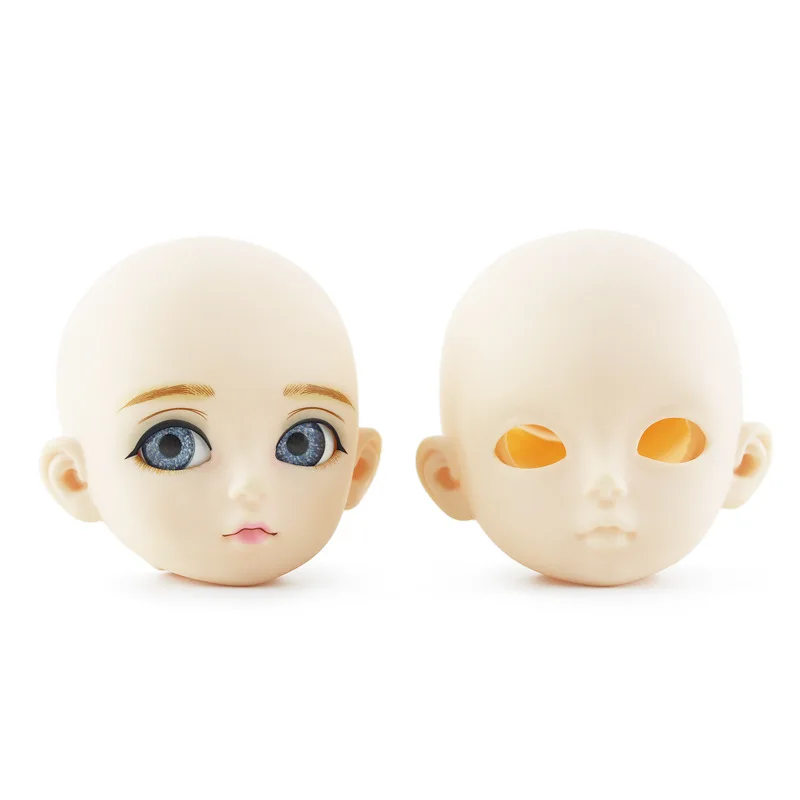 Аксессуары для куклы Bjd кукольная головка 3 точки сделай сам макияж 60 см голова 3D