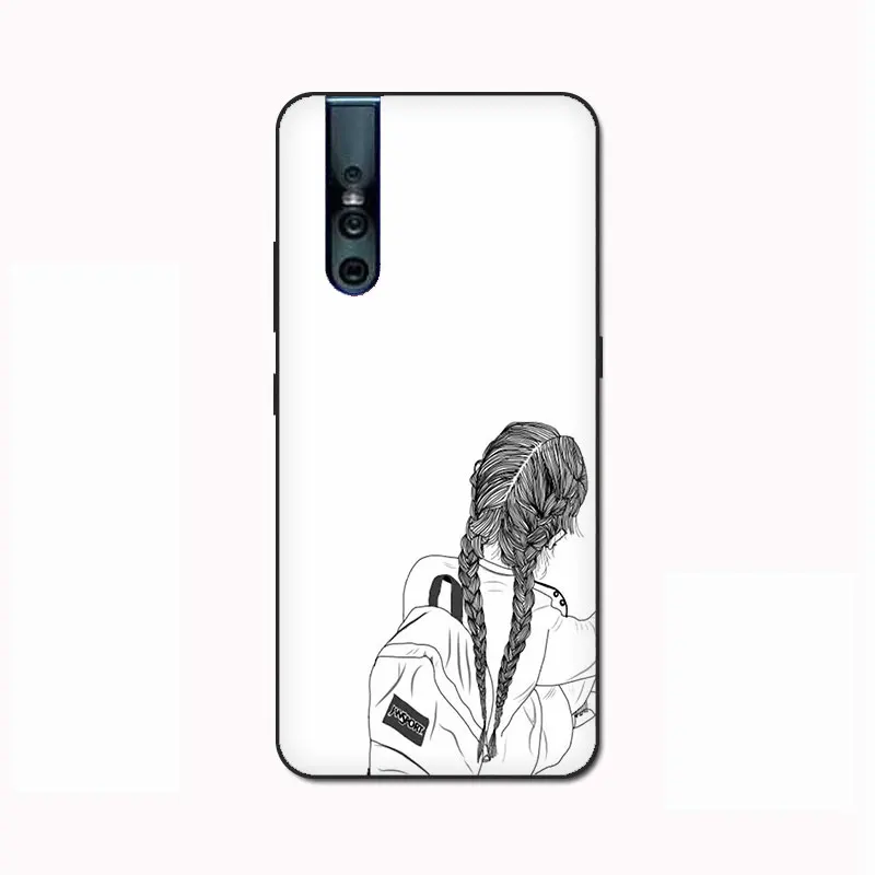 B9 С надписью Best Friends Matching ТПУ чехол для телефона для VIVO Y11 V15 S1 V11 Y83 Pro V9 V7 V5 Y17 Y55s Y69 Y71 Y81s Y91C Y93 Y66 X9s - Цвет: B9